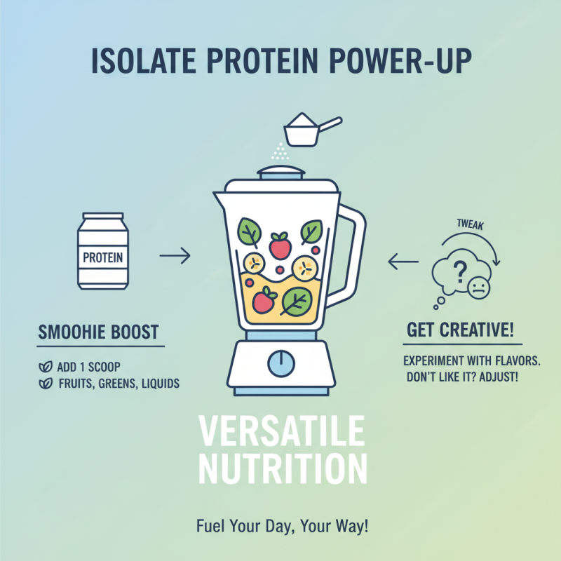 How to Use Isolate Protein Powder for Optimal Results?
