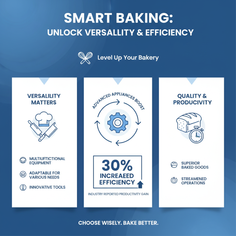 Why Choose the Best Bakery Appliances for Your Baking Success?