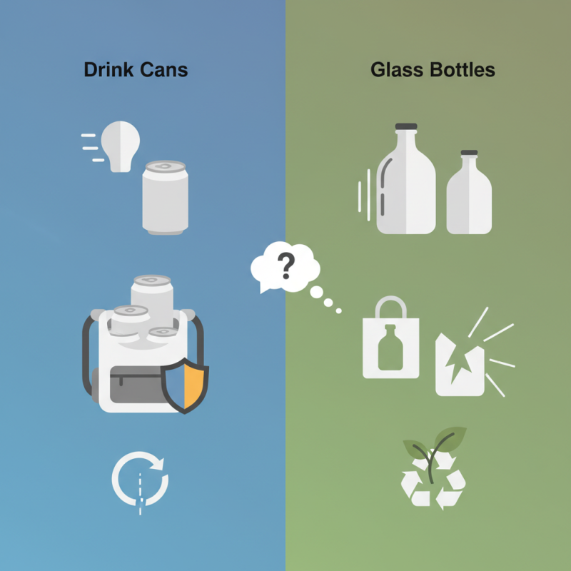 Why Are Drink Cans Preferred Over Glass Bottles?