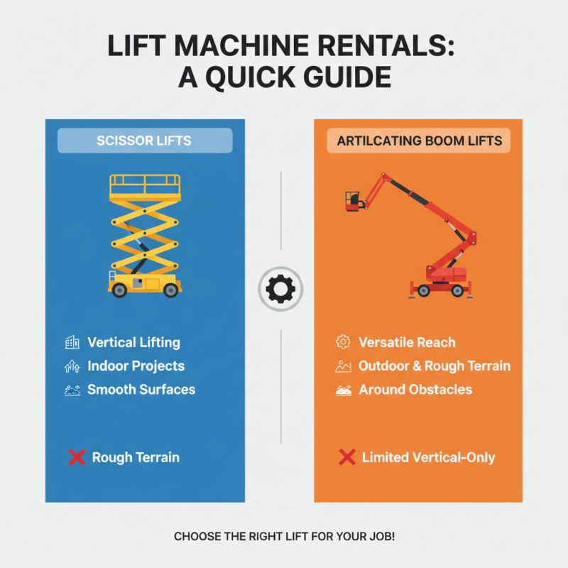 How to Choose the Right Lift Machine Rental for Your Project Needs?