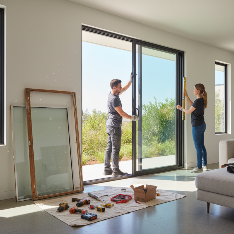 How to Install Sliding Glass Door Replacement Easily and Effectively?