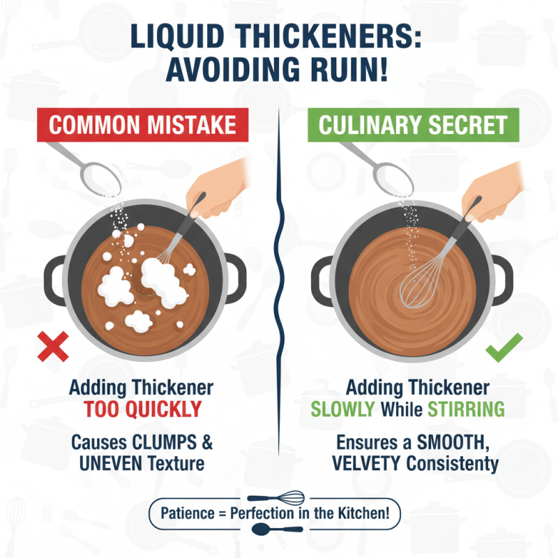 How to Use Liquid Thickener for Perfecting Your Recipes?