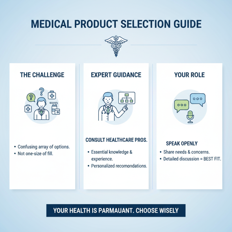 How to Choose the Right Medical Products for Your Needs?