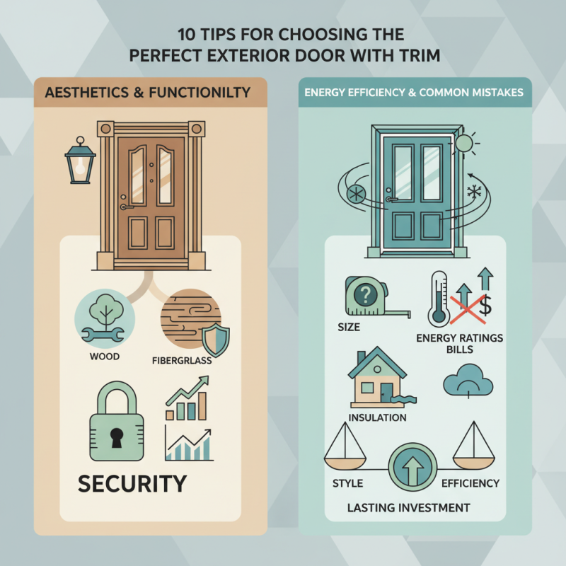 10 Tips for Choosing the Perfect Exterior Door with Trim