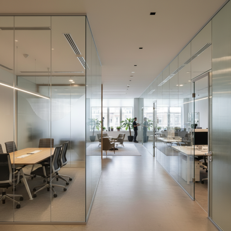 How to Choose the Right Partition Glass for Your Space?
