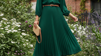 What is a Green Pleated Dress and How to Style It?