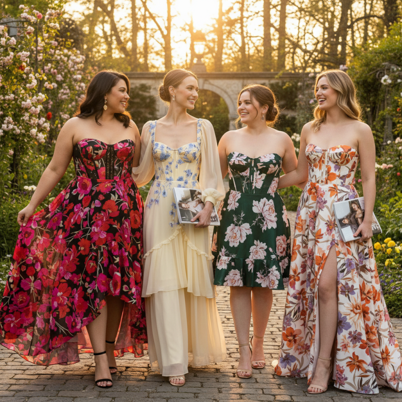 2026 Best Floral Bustier Dress Styles to Try This Year?