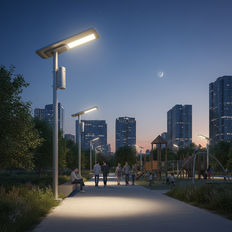 What is a solar street lamp and how does it work?