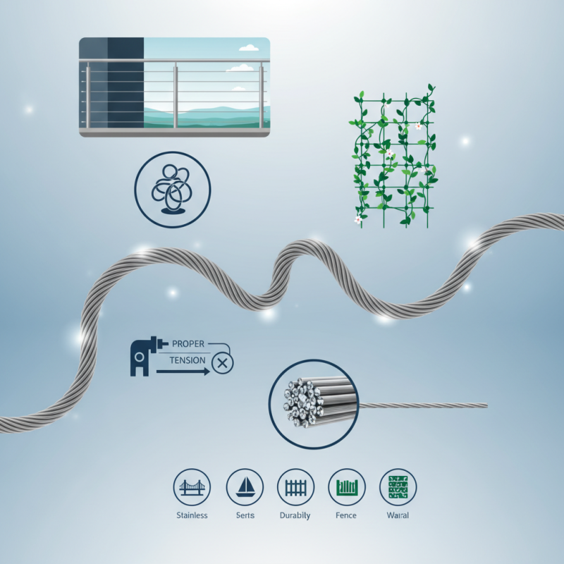 2026 How to Use Stainless Steel Cable for Your Projects?