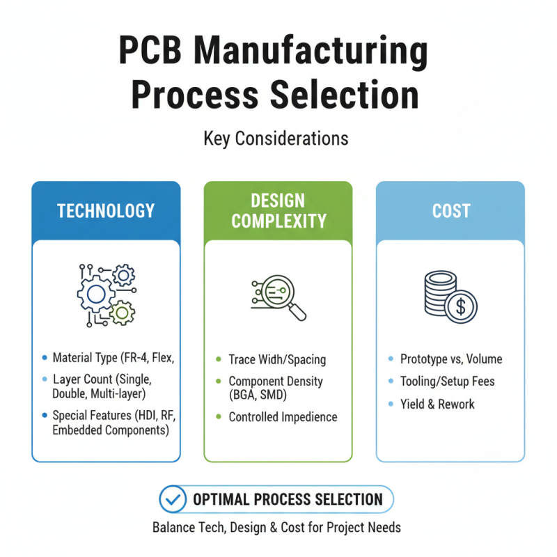 How to Choose the Best PCB Manufacturing Process for Your Project?
