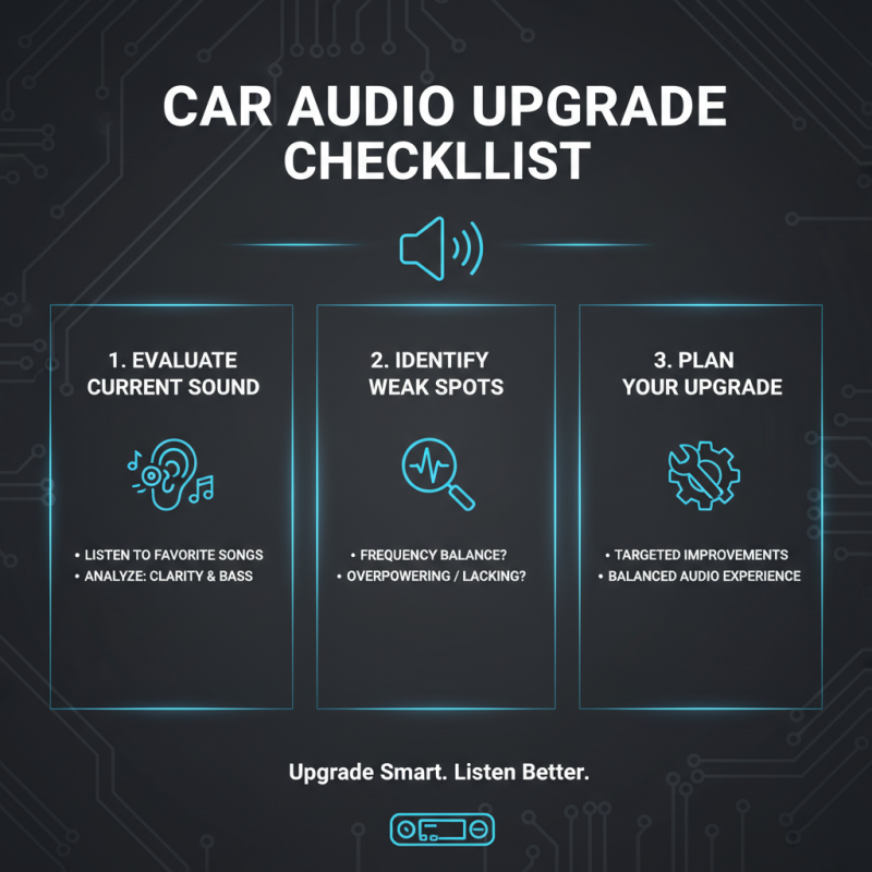 How to Upgrade Your Car Audio for Better Sound Quality?