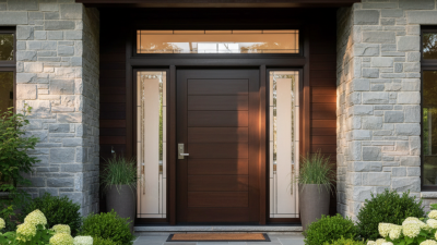 Why Choose a Front Door with Sidelights for Your Home?