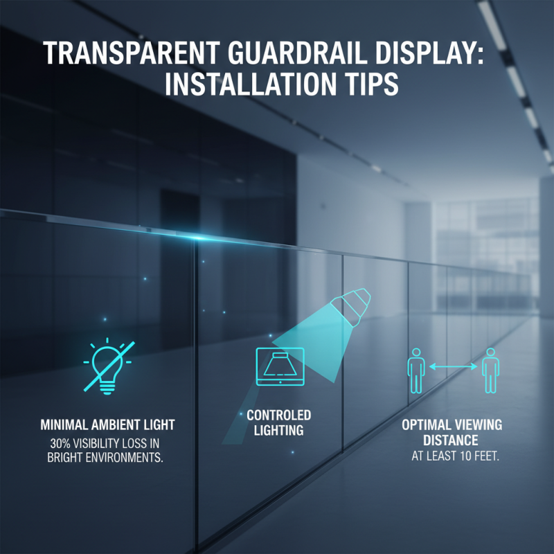 How to Use Transparent Guardrail Display Screen Effectively?