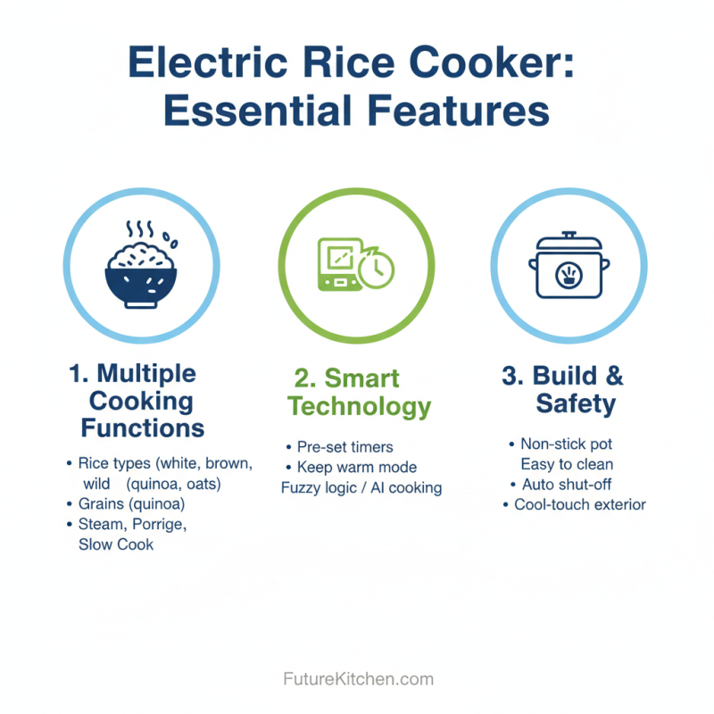2026 Best Electric Rice Cooking Machine Options for Perfect Rice Every Time?