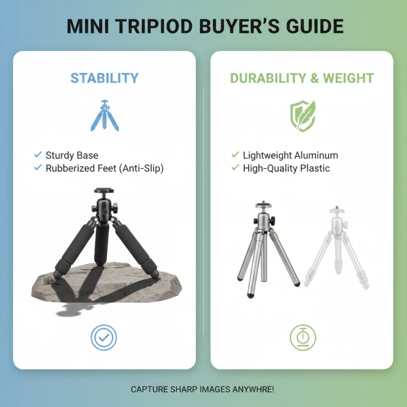 Top 10 Mini Tripods for Perfect Stability and Versatility?