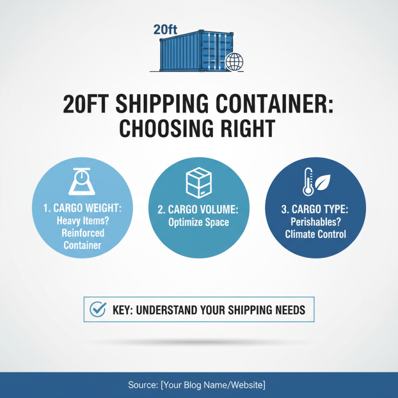 How to Choose the Right 20ft Container for Your Shipping Needs?