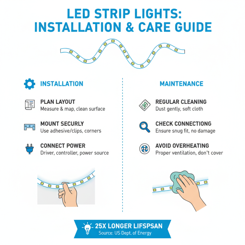 10 Best LED Strip Lighting Ideas for Home Decoration