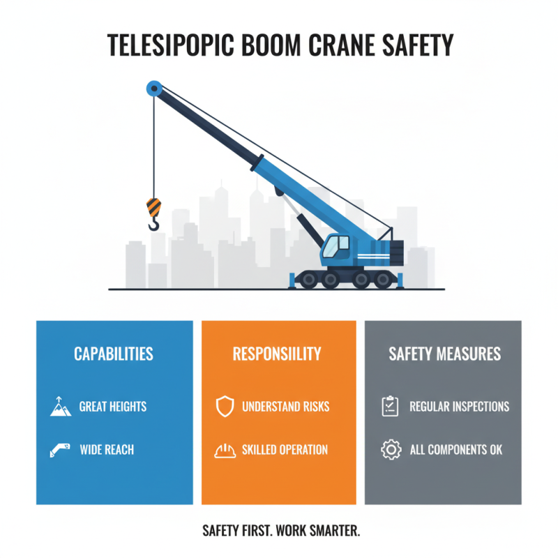 What is a telescopic boom crane and how does it work?