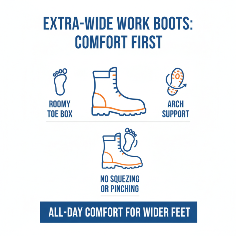 What is Extra Wide Work Boots and How to Choose Them?