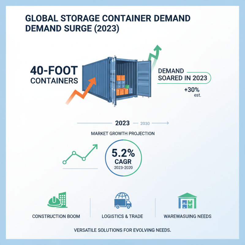 What is a 40 ft storage container and its uses?