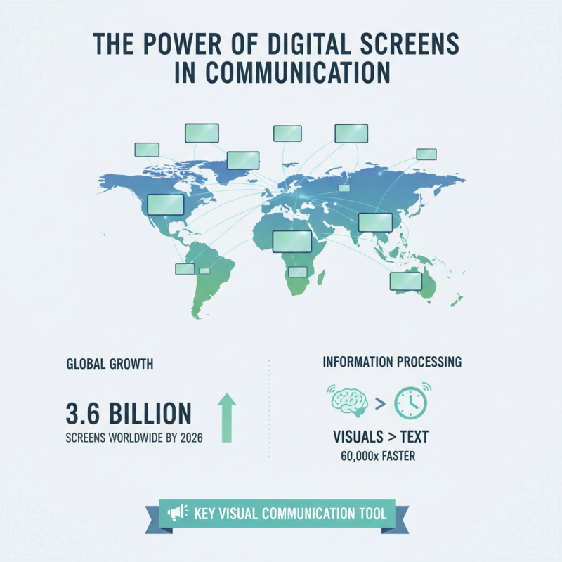 2026 How to Use Digital Screens for Effective Communication?