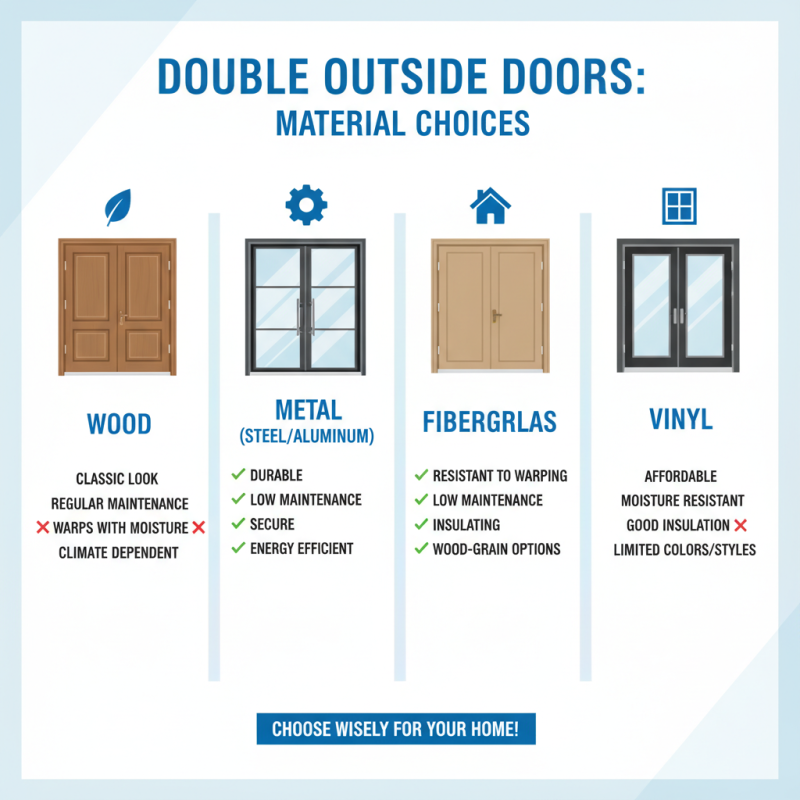 Why Choose Double Outside Doors for Your Home Improvement Needs?