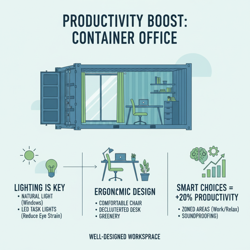 How to Create a Shipping Container Home Office Efficiently?