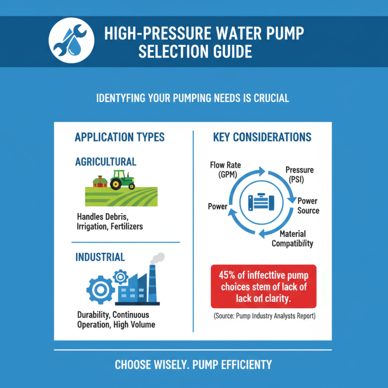 2026 How to Choose a High Pressure Water Pump for Your Needs?