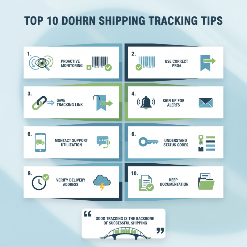 Top 10 Dohrn Shipping Tracking Tips You Need to Know?
