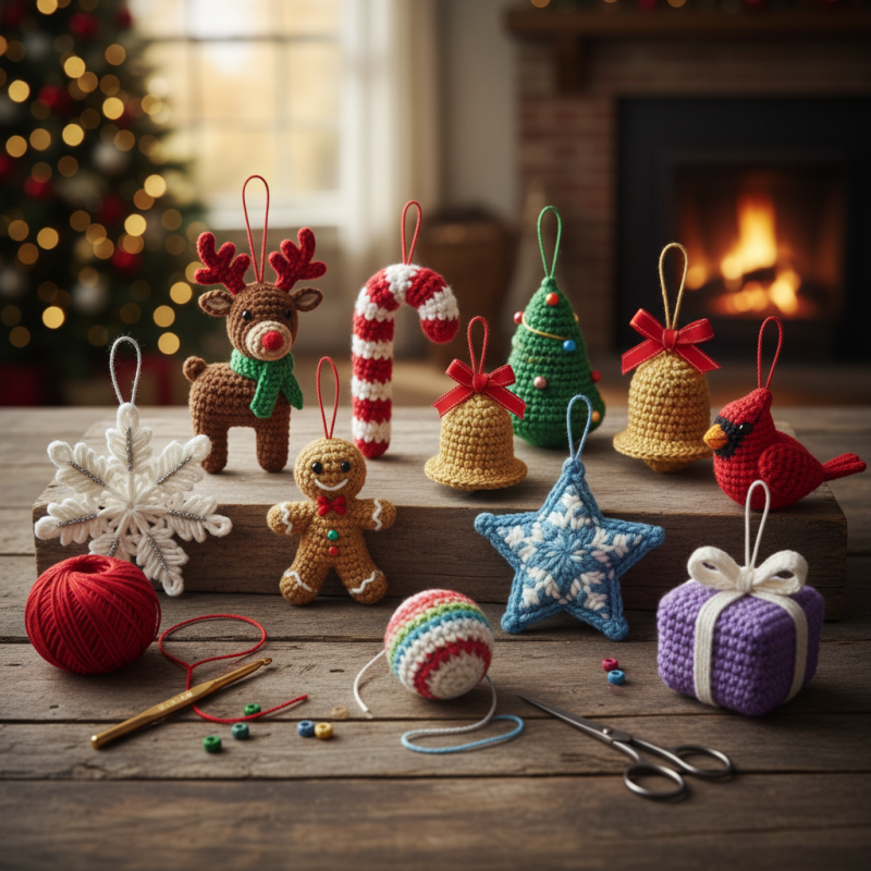 Top 10 Crochet Christmas Ornaments Ideas to Make This Year?