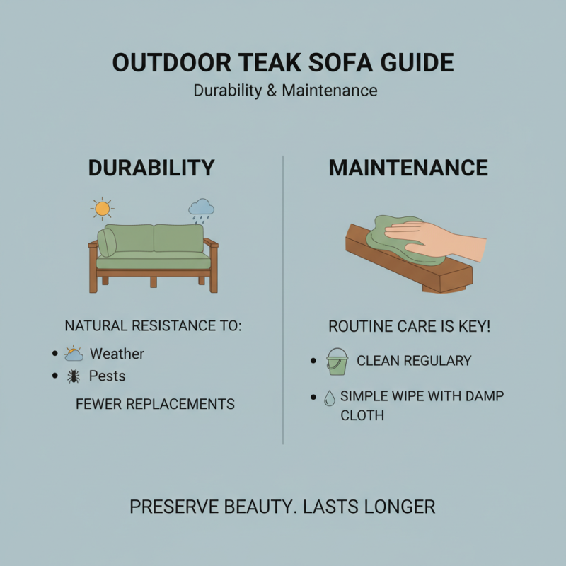 How to Choose the Perfect Outdoor Teak Sofa for Your Patio?