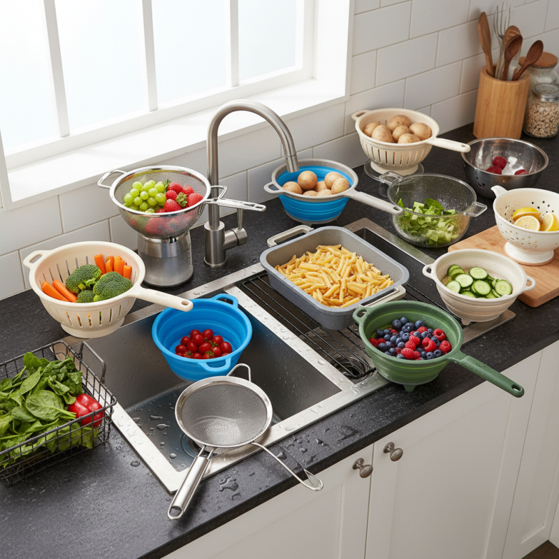 Top 10 Over The Sink Colanders You Need for Your Kitchen?