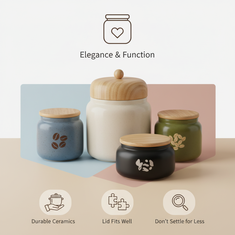 Best Ceramic Jar With Wood Lid for Stylish Storage Ideas?