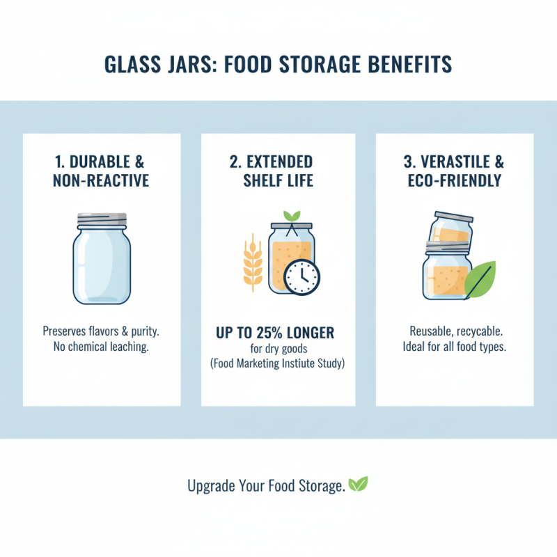 Why Use Food Storage Jars for Freshness and Organization?