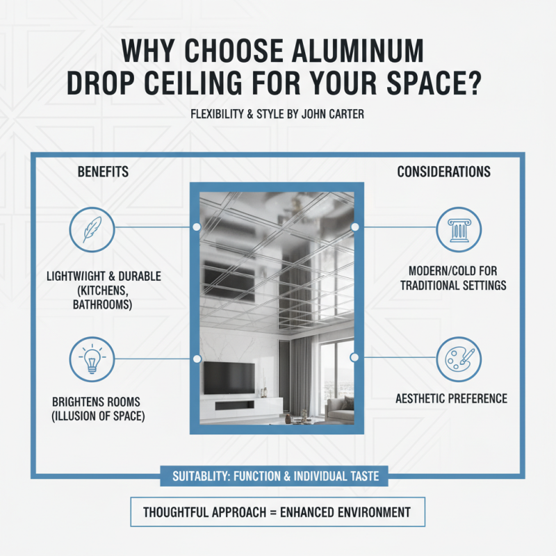 Why Choose Aluminum Drop Ceiling for Your Space?