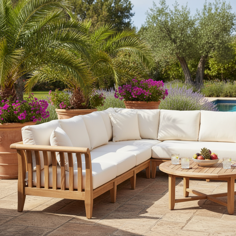 How to Choose the Perfect Outdoor Teak Sofa for Your Patio?
