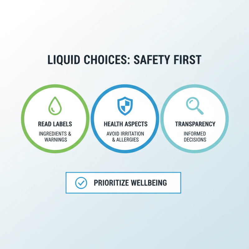 2026 How to Choose the Best Liquid for Your Needs?