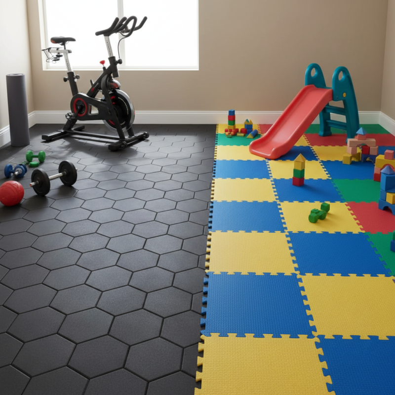 Top Benefits of Rubber Flooring Tile for Homes and Commercial Spaces?