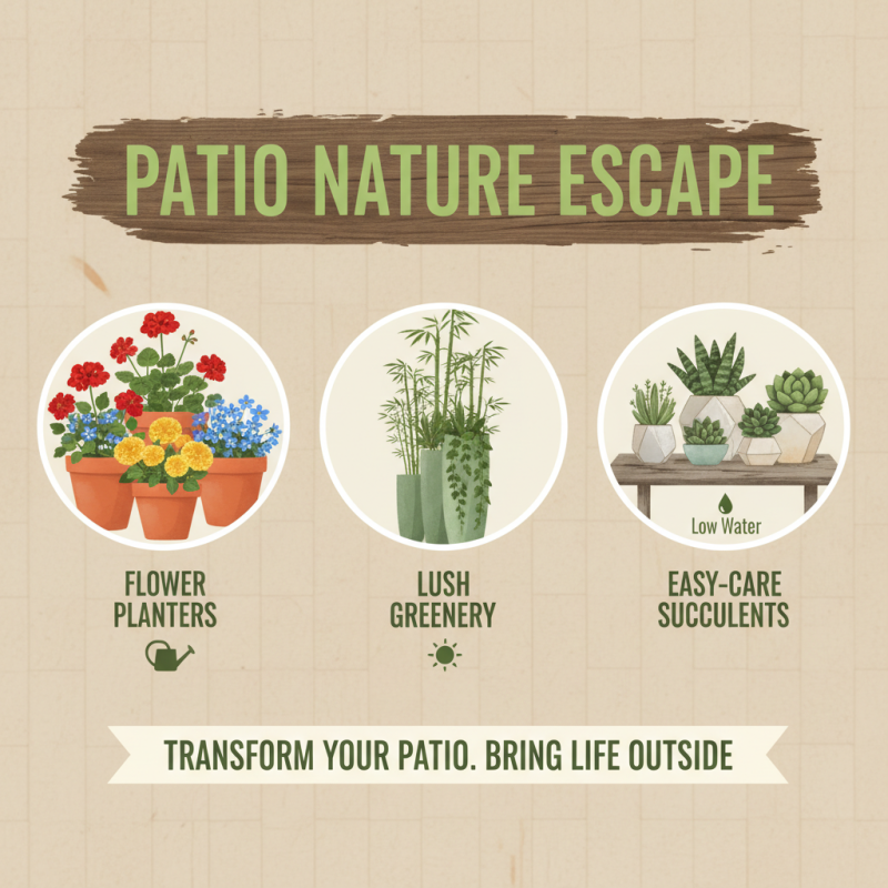 Top 10 Outdoor Furniture Ideas for Your Perfect Patio Space?