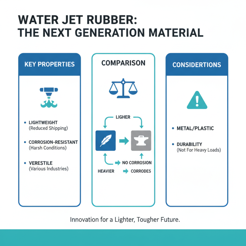 What is Water Jet Rubber and How is it Used in Various Industries?