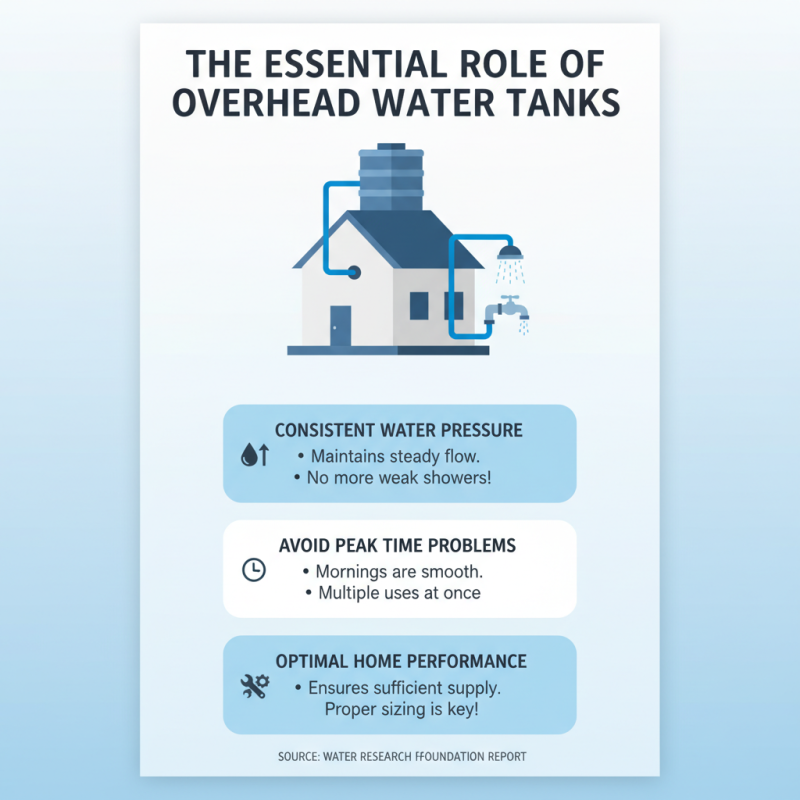 How to Choose the Right Overhead Tanks for Your Home?