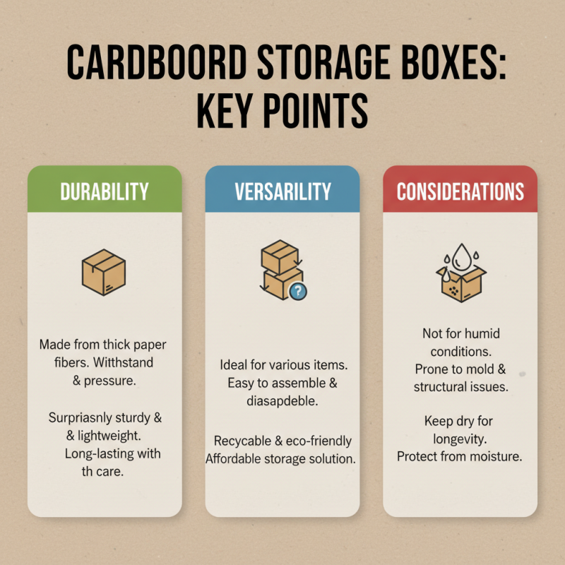 Why Choose Cardboard Storage Boxes for Organizing Your Space?