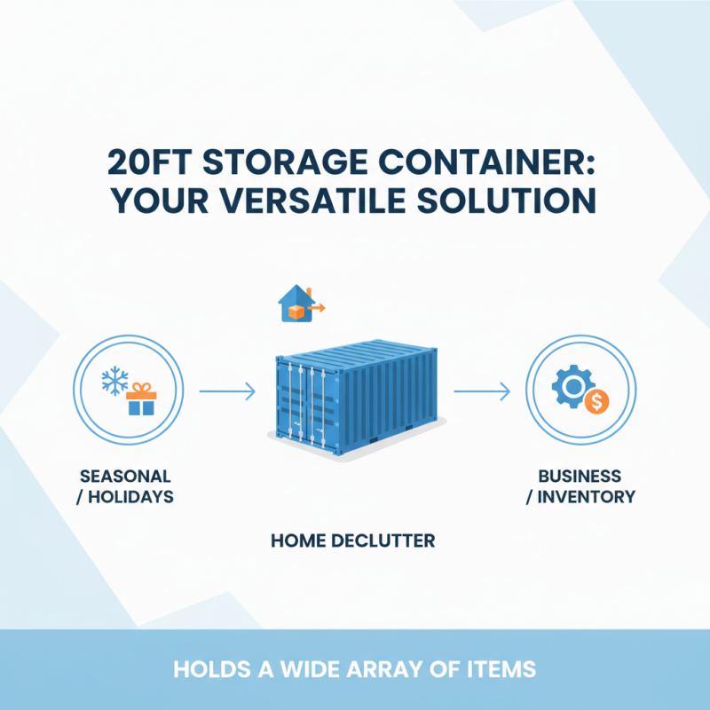 2026 Top Uses for 20ft Storage Containers What Can You Store?