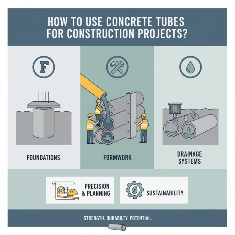 How to Use Concrete Tubes for Construction Projects?