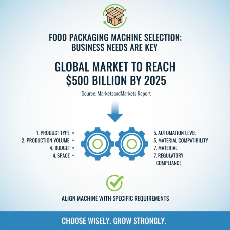 How to Choose the Right Food Packaging Machine for Your Business?