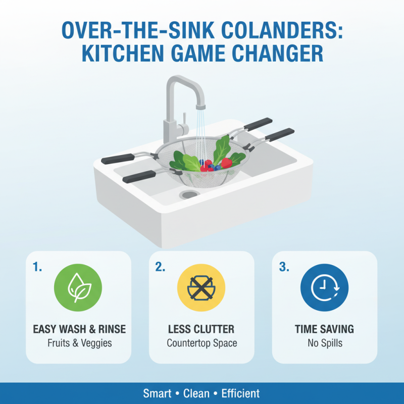 Top 10 Over The Sink Colanders You Need for Your Kitchen?