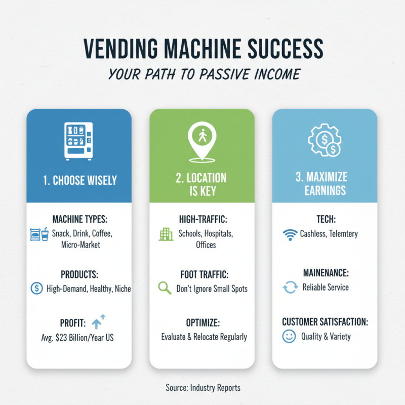 How to Invest in Vending Machines for Passive Income Success?