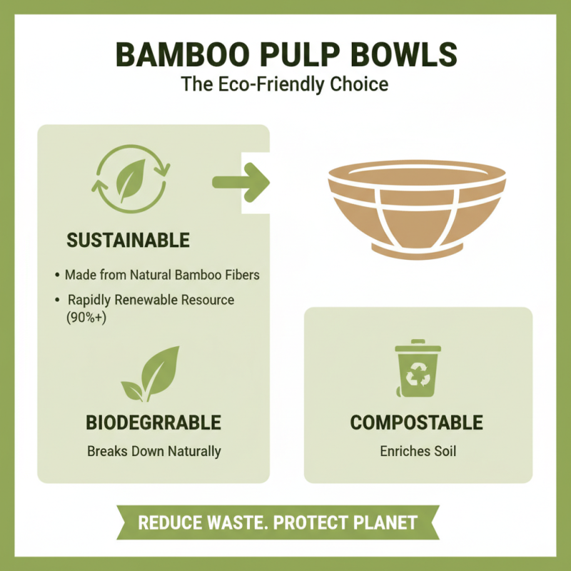 2026 Best Disposable Bamboo Pulp Bowl Options for Eco-Friendly Dining?