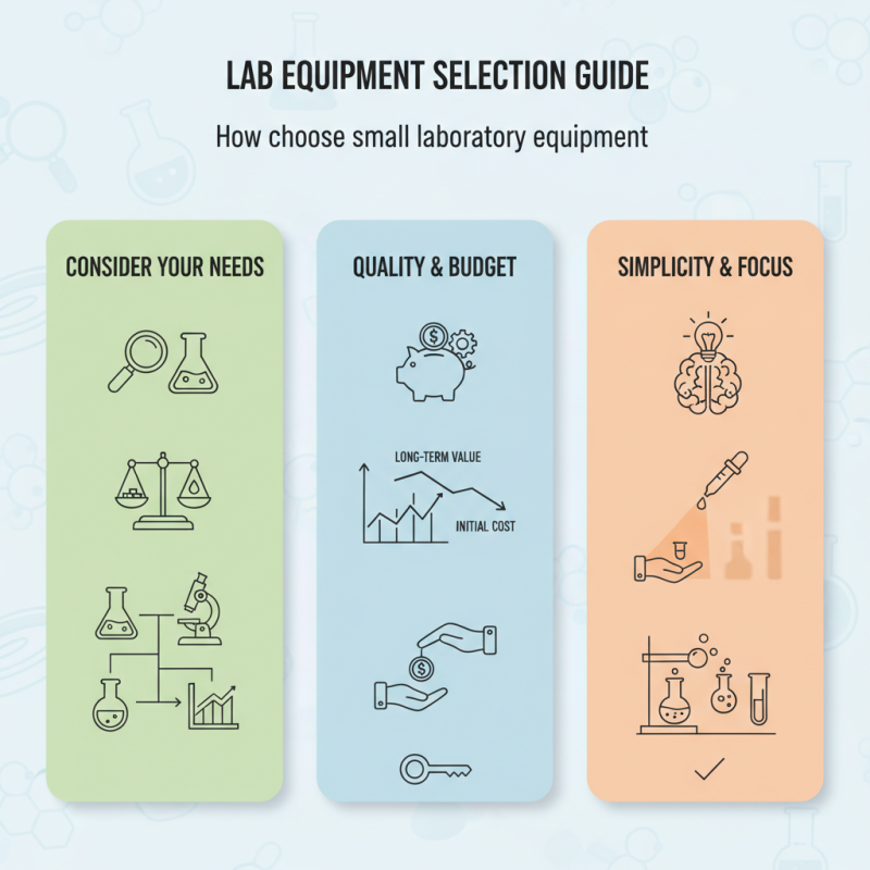 How to Choose the Best Small Laboratory Equipment for Your Needs?