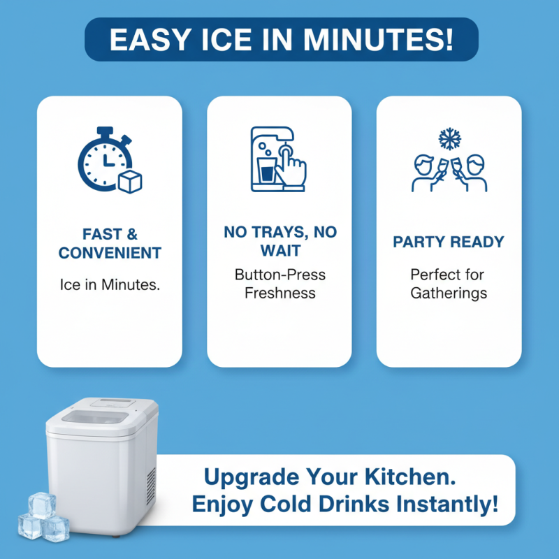 Why Choose a Table Top Ice Maker for Your Home Kitchen?